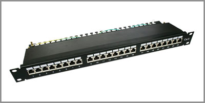 24-Port CAT6 Patch Panel