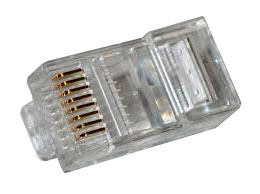RJ45 CAT6 Connectors (Pack of 100)